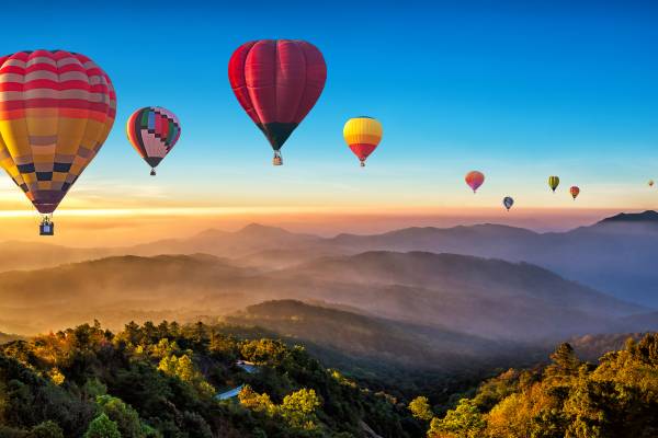 santa fe hot air balloons
