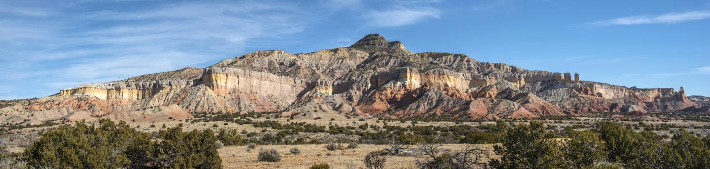 A landscape view in northern New Mexico