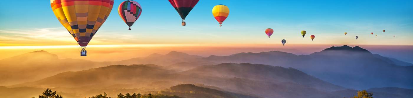 Santa Fe vacation with hot air balloons